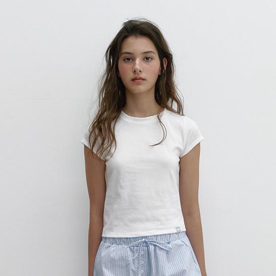 AS BASIC HALF T (IVORY)