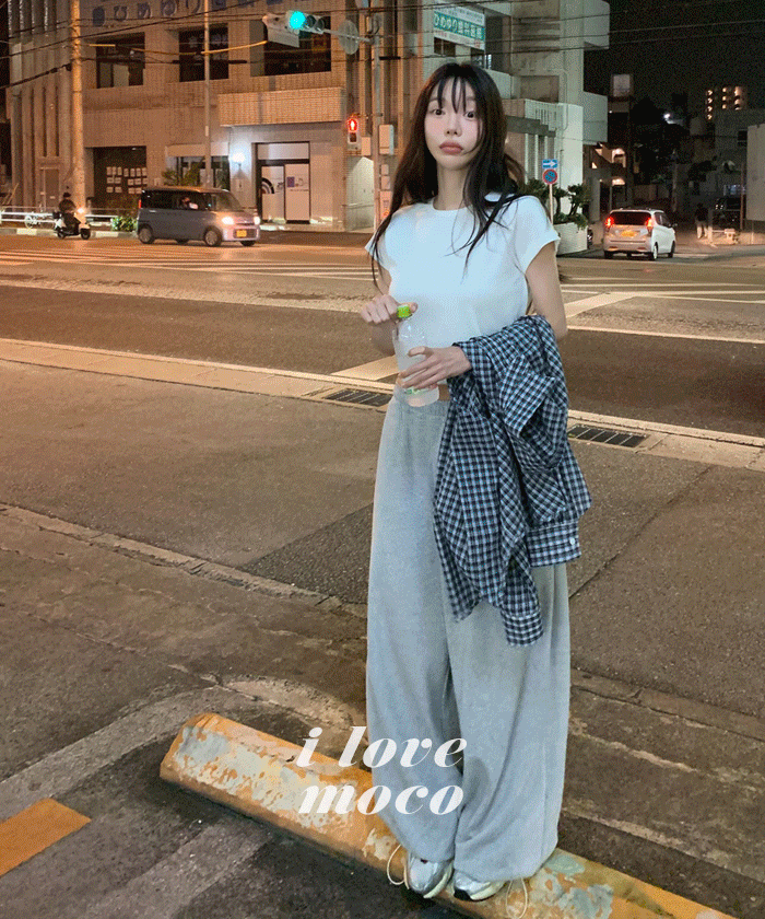 모코블링 [MADE/오늘출발,무배]벌룬 오버핏 트레이닝팬츠 #벌룬핏 #와이드팬츠 #여름바지 #여름트레이닝바지 #쭈리팬츠 #오버사이즈
