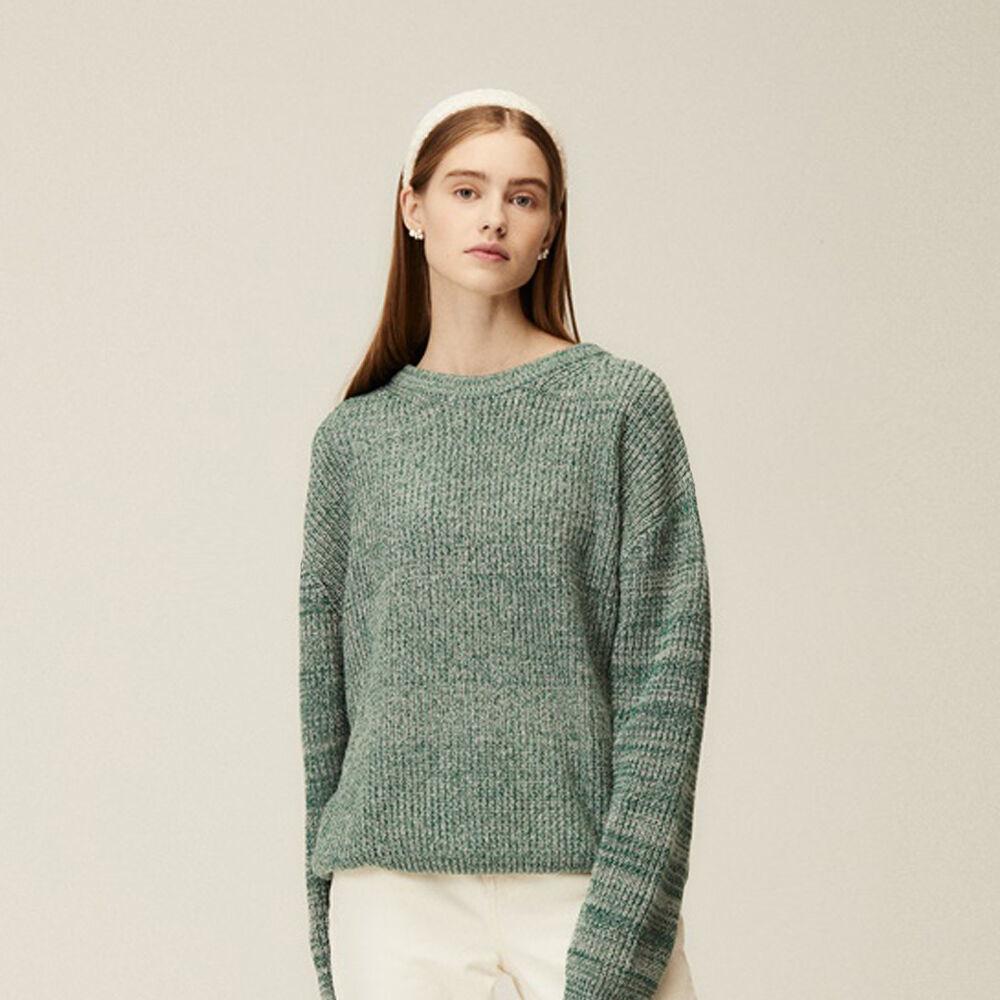 [2차] COLOR MIXED CREWNECK KNIT [4COLOR]