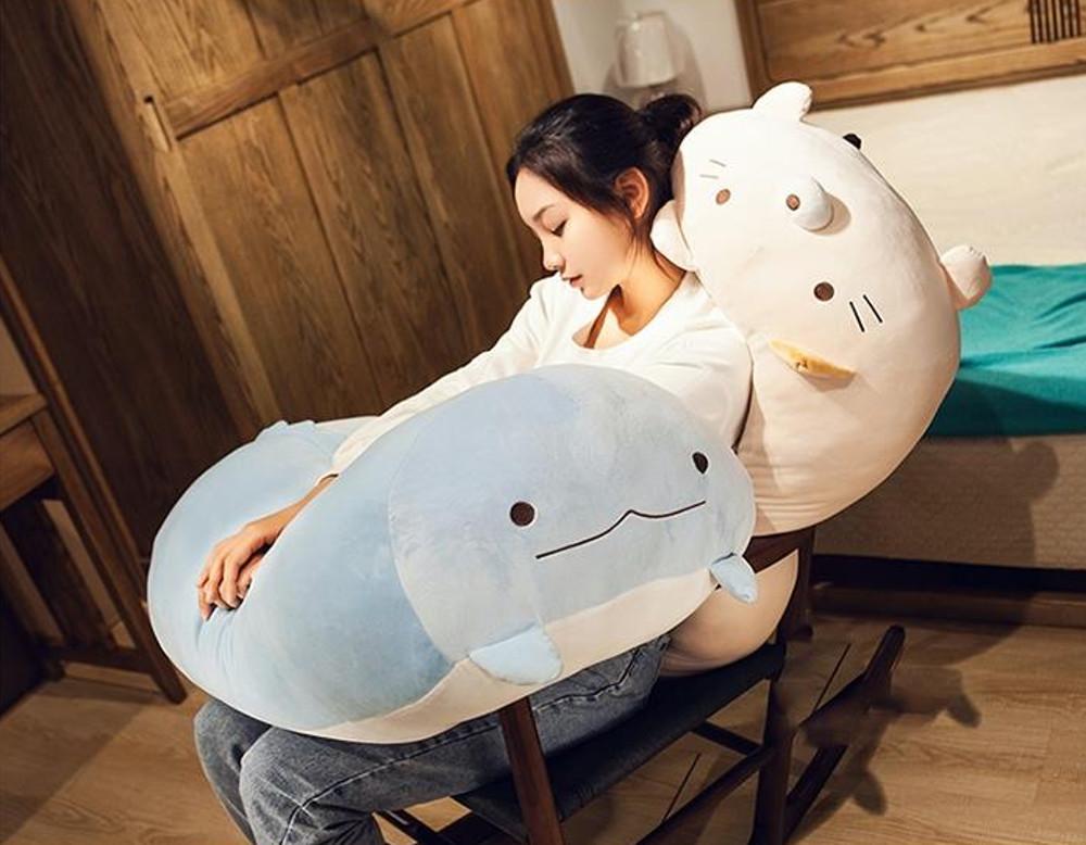 대형 바디필로우 17종 모음 안고자는 모찌 쿠션 동물 인형