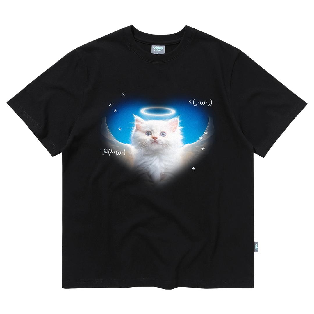 CHEONSA GOYANGI T-SHIRTS [BLACK]