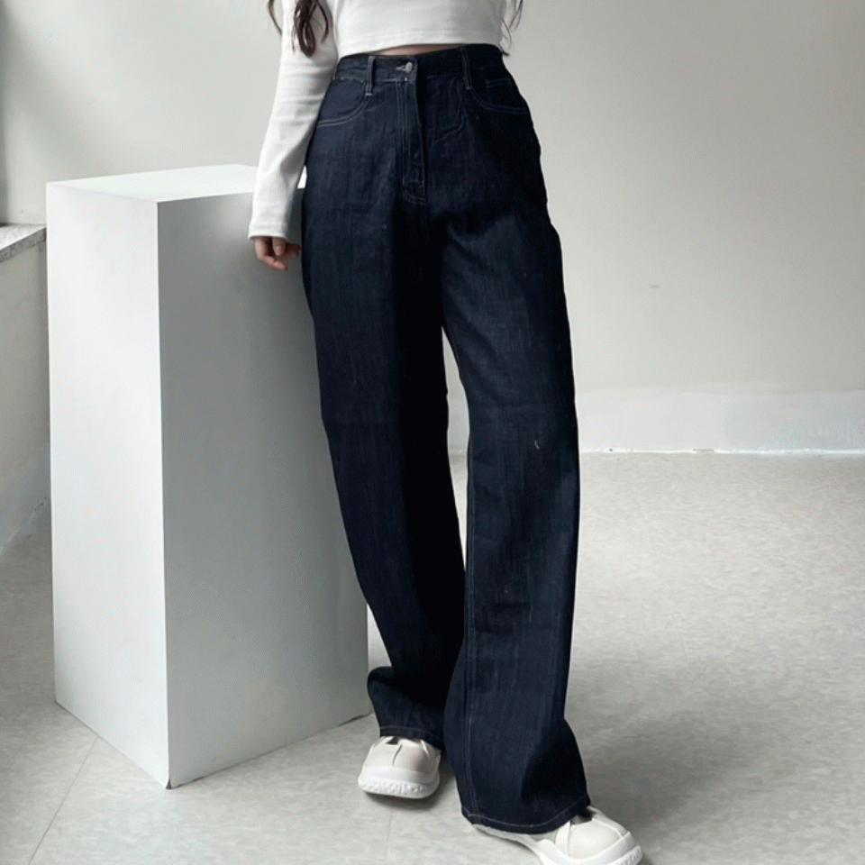 ♥자체제작♥ 091 대박핏! 다이어트 생지 와이드팬츠