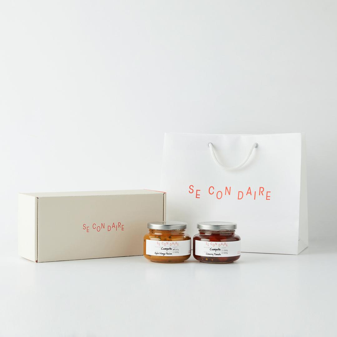 프랑스식 콩포트 2종 선물세트