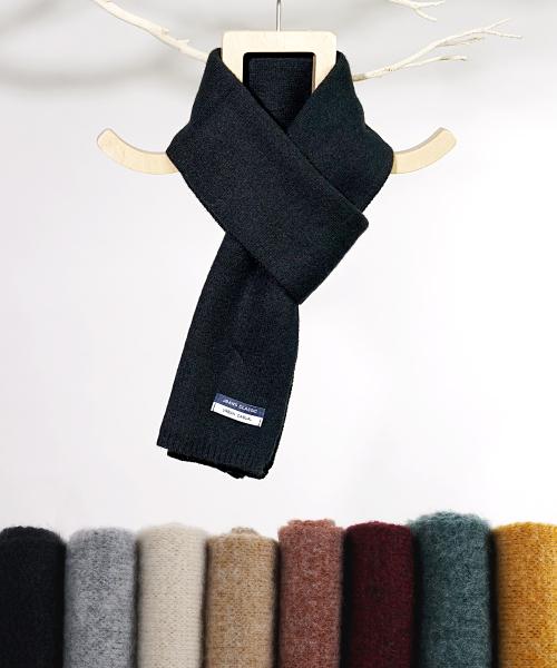 소프트 울터치 무지 숏 미니 니트머플러3 (C2104-AM095_BK)