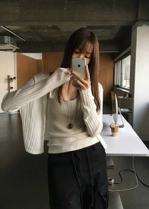 [쿨링감] 실링 썸머 쿨 가디건 (3 color)