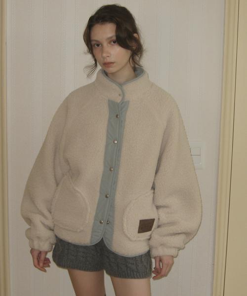 Poppy Fleece Jumper - Ivory