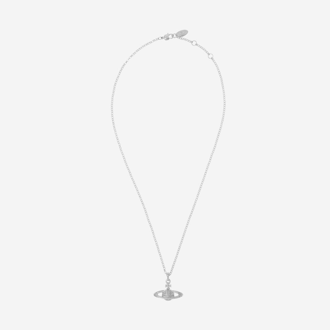Vivienne Westwood Mini Bas Relief Pendant Silver