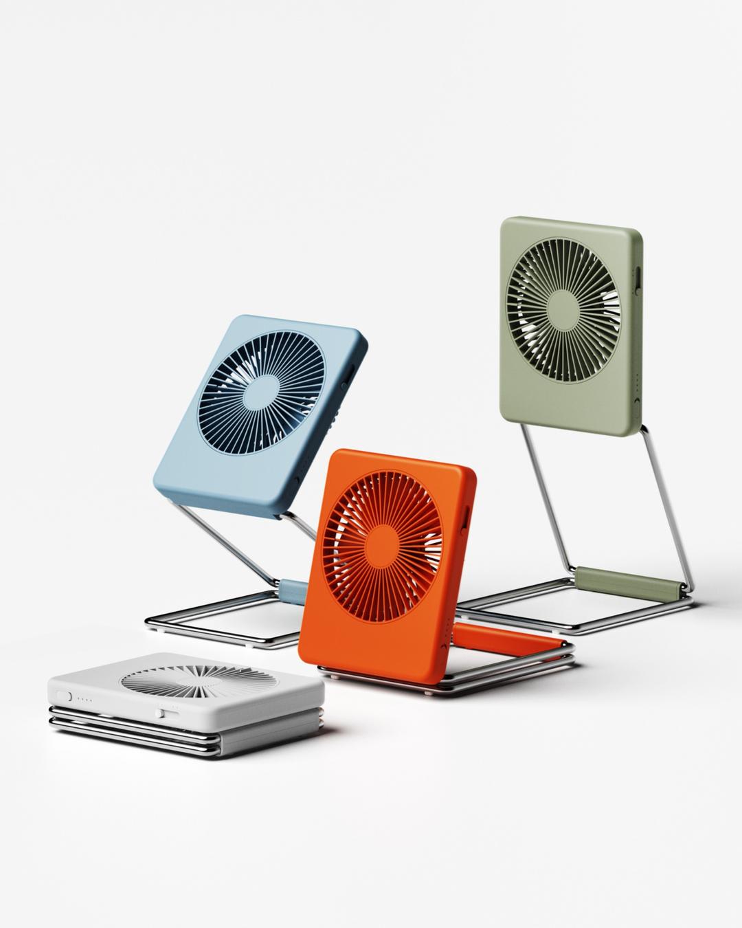 [프리오더]  무선 미니 폴딩팬 CSF-A01