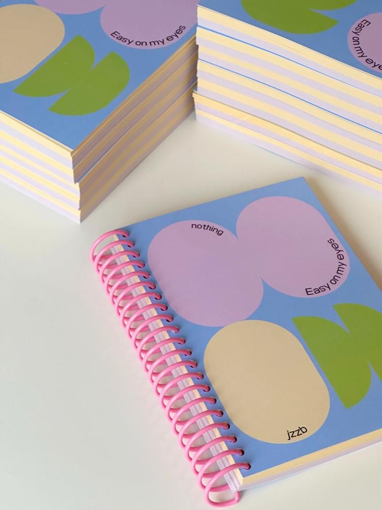 [Spring Note] Cotton Candy 코튼캔디 스프링노트 / 무지 B6