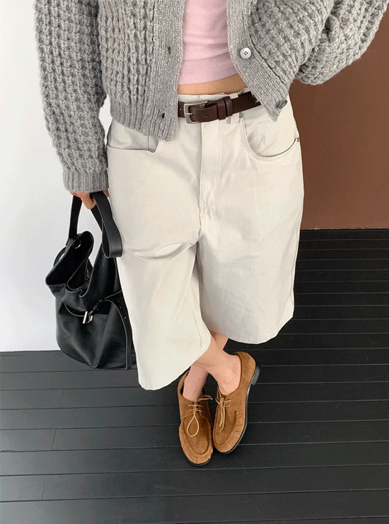 케들리 스트라이프 버뮤다 팬츠 (3 color)