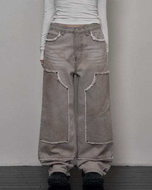 Sand Denim Pants
