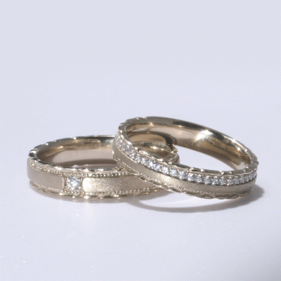 [925silver]빈티지 브릿지 밴드 커플링