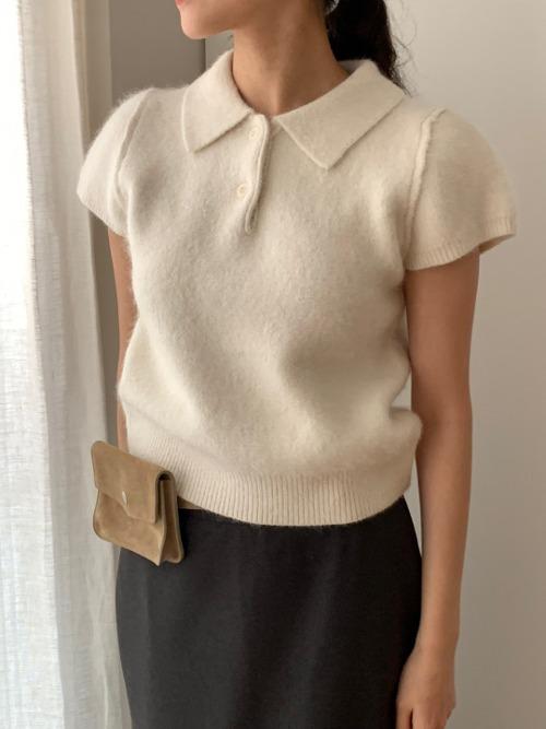 Youth angora knit