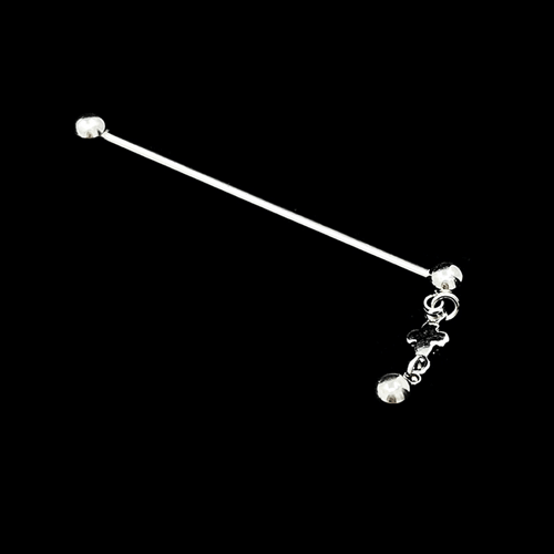 [써지컬]크로스드롭사선피어싱