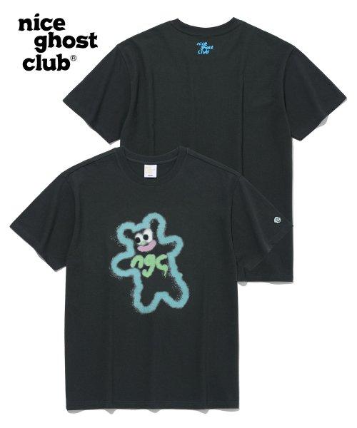 스프레이 페인트 티셔츠_차콜(NG2CMUT542A)