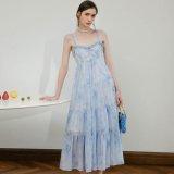 던드롭 DD mash floral seaside dress