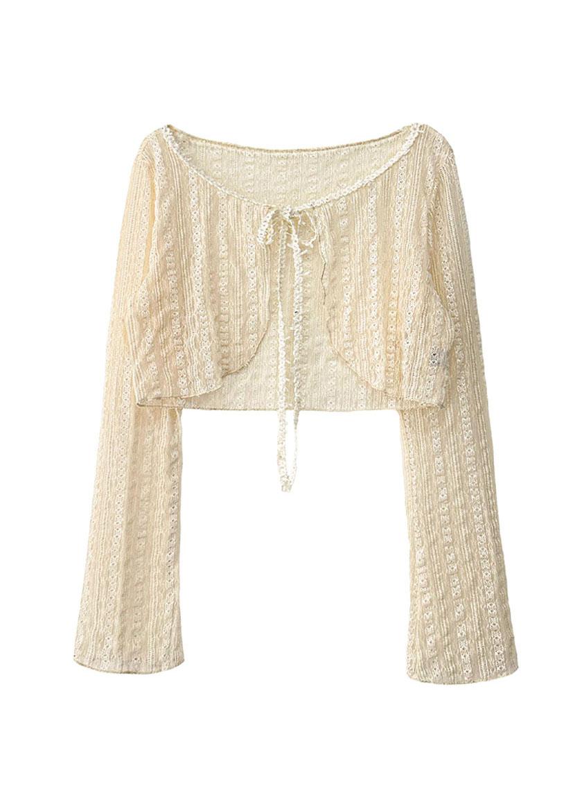 루루서울 Secret Lace Bolero (Ivory)