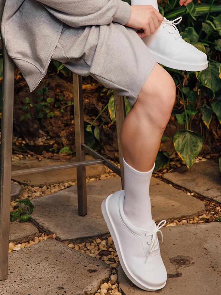 더비커즈 플라스틱 스니커즈 화이트(SNPLH11)