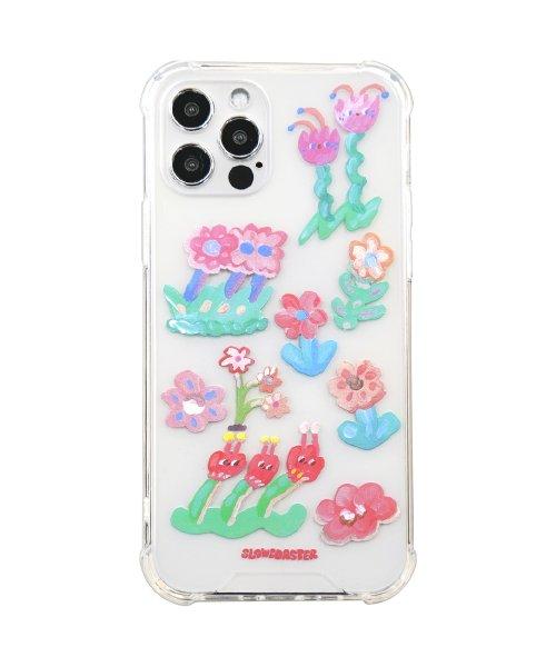 SLCO Love flowers_아이폰젤하드케이스[핑크]