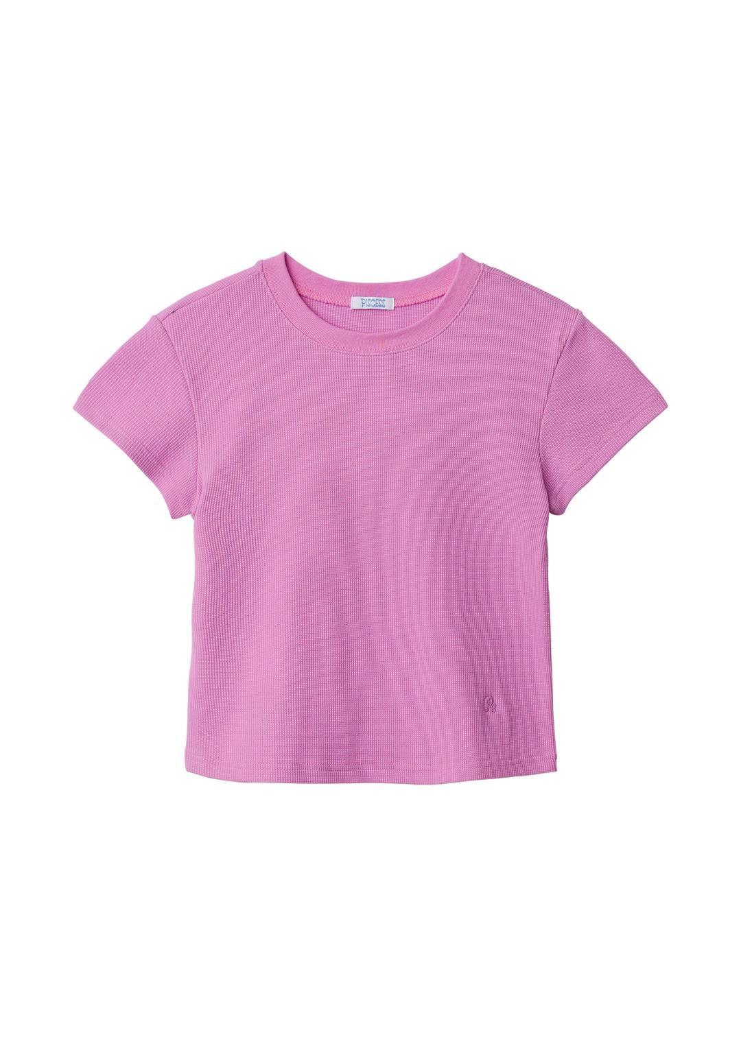 PS Basic Waffle T-shirt_Pink
