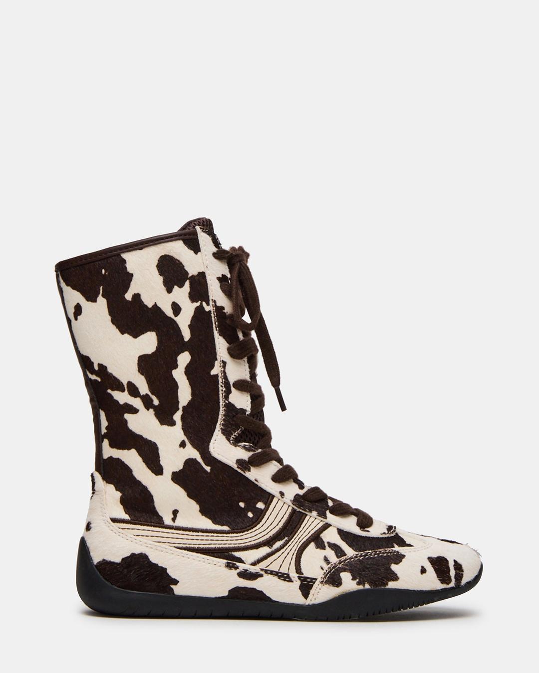 PAXTIN BROWN COW PRINT - BROWN MULTI / 6 / 228