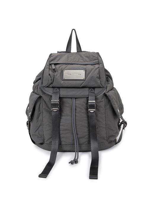 POCKET UTILITY LARGE BACK PACK IN CHARCOAL