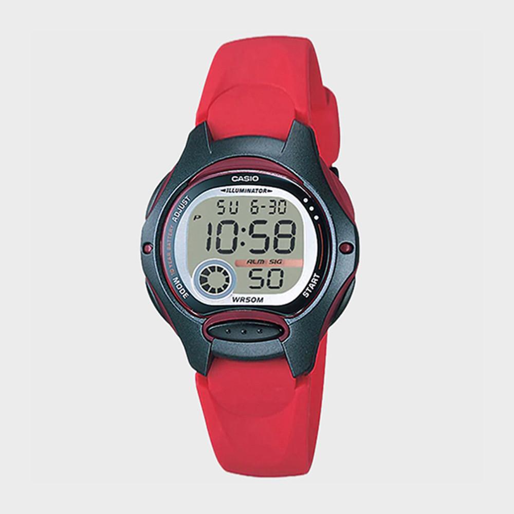 CASIO 카시오 LW-200-4A 여성 학생 심플 손목시계