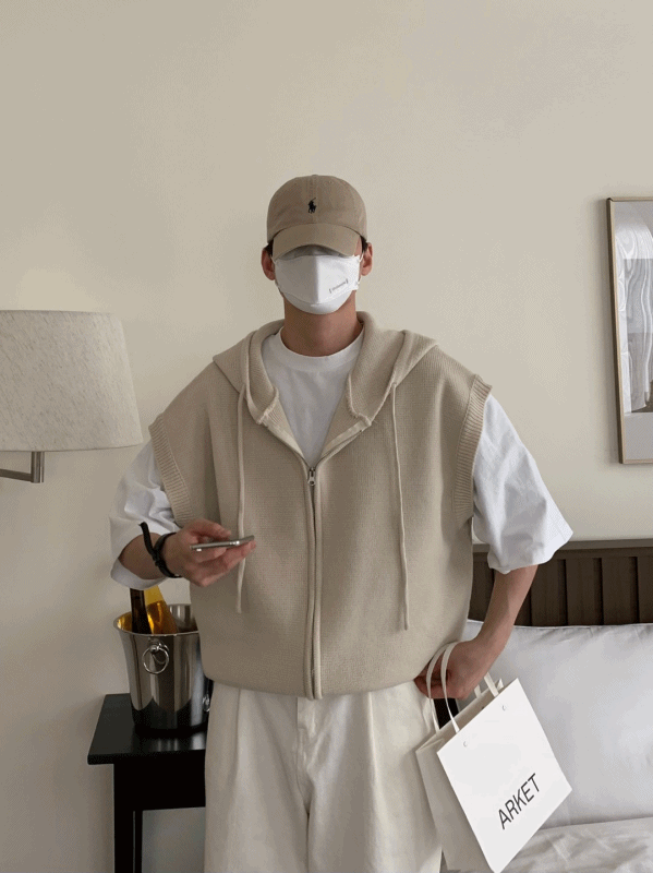 KEND 1/2 Hood zip-up