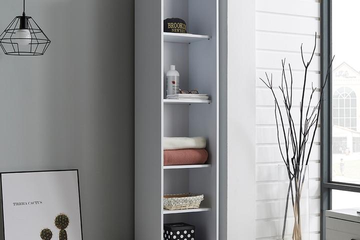 레이첼400오픈형 일반형 깊이40cm 틈새수납장 틈새장 주방수납장 다용도수납장