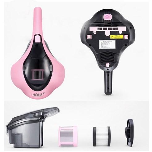 혼스 침구 청소기 HSBC-1000, 핑크