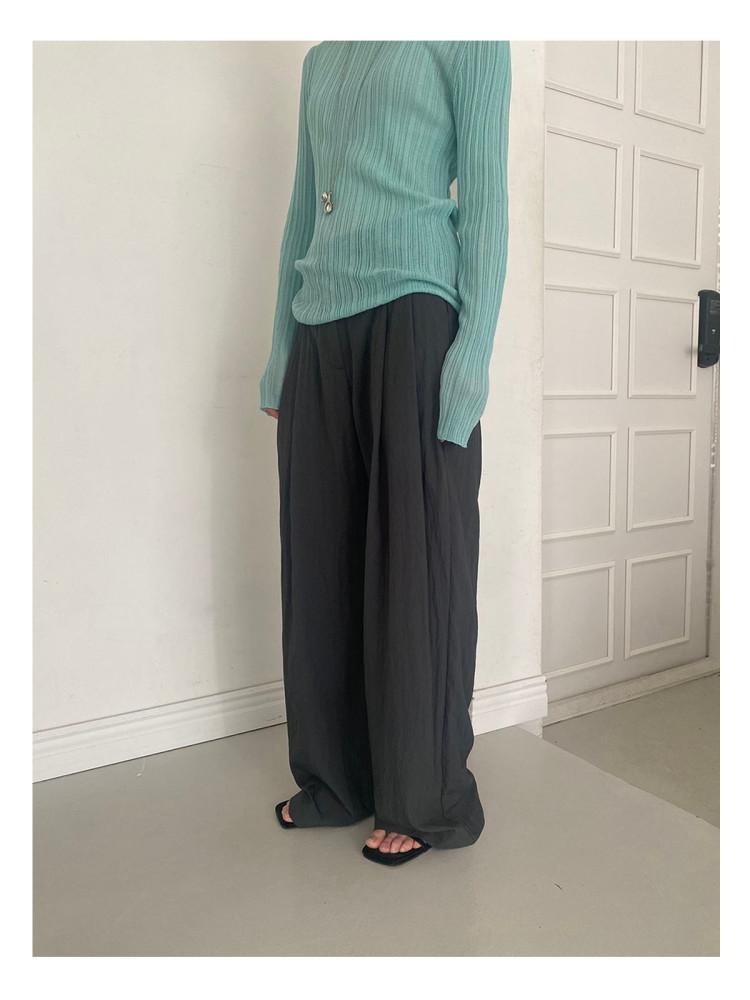 미엔느 /  썸머 투턱 슬랙스 (2col)