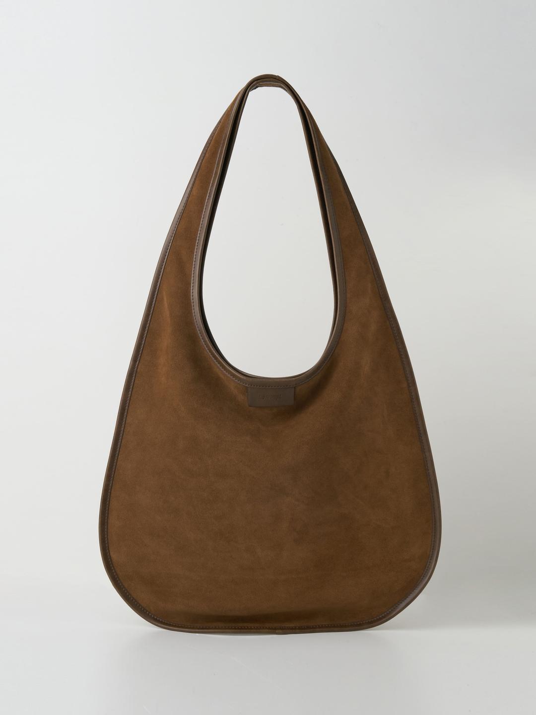 bor suede bag(brown)