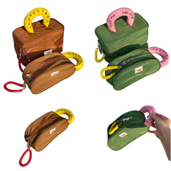 화장품 파우치백 동전 미니 투명 방수 파우치 Tagi 여성용 가방