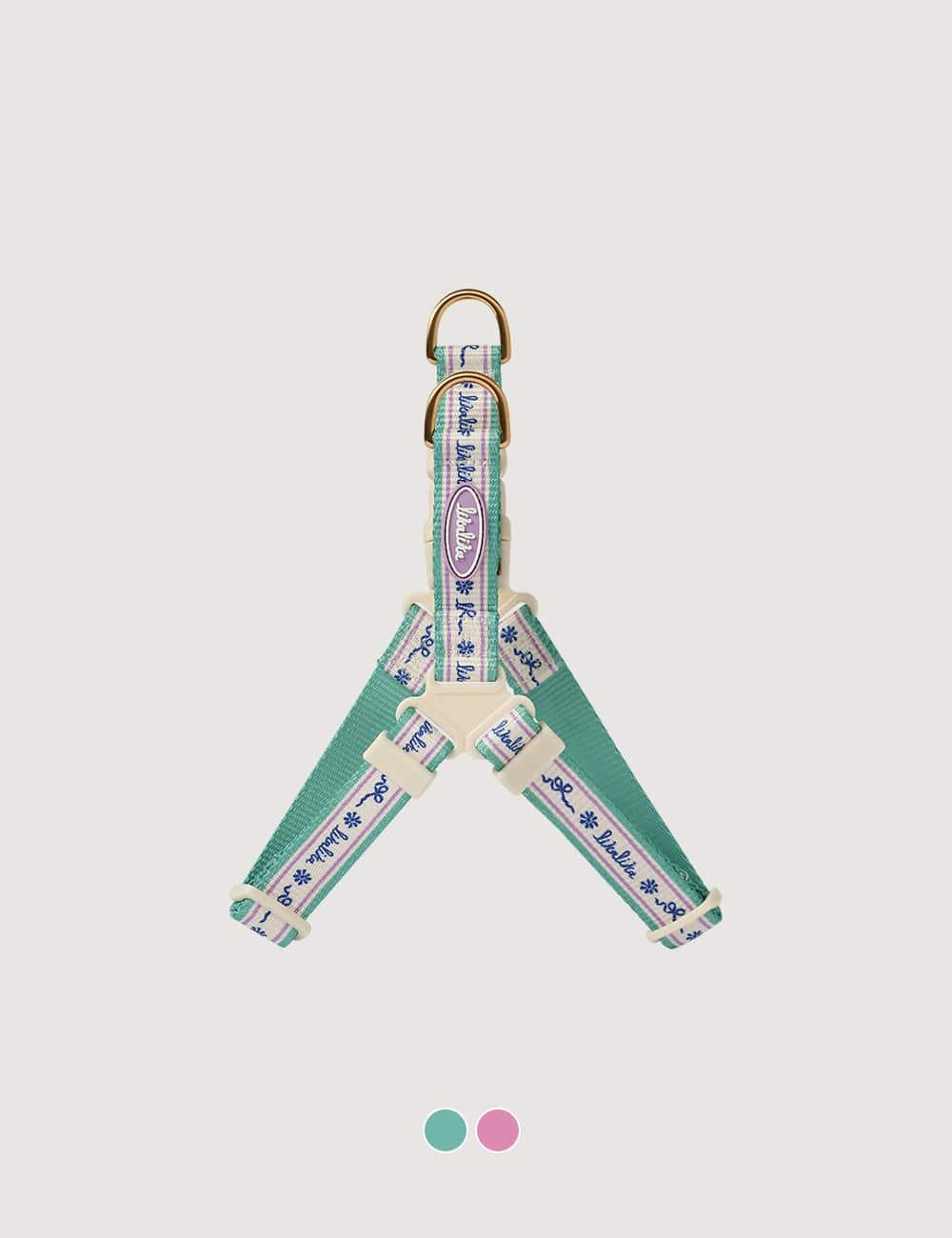 [likalika X Saki] 플레어 하네스 L자형 _ 2컬러