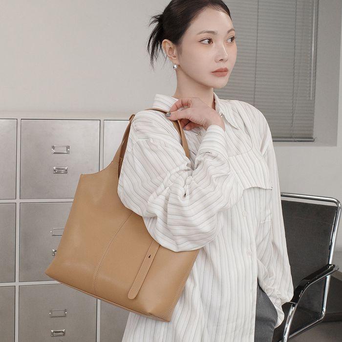 [29CM단독] 90 Veneta Bag Medium Beige