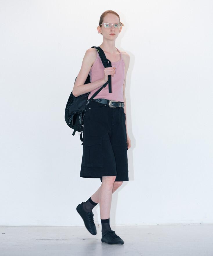 Groove pocket half pants
