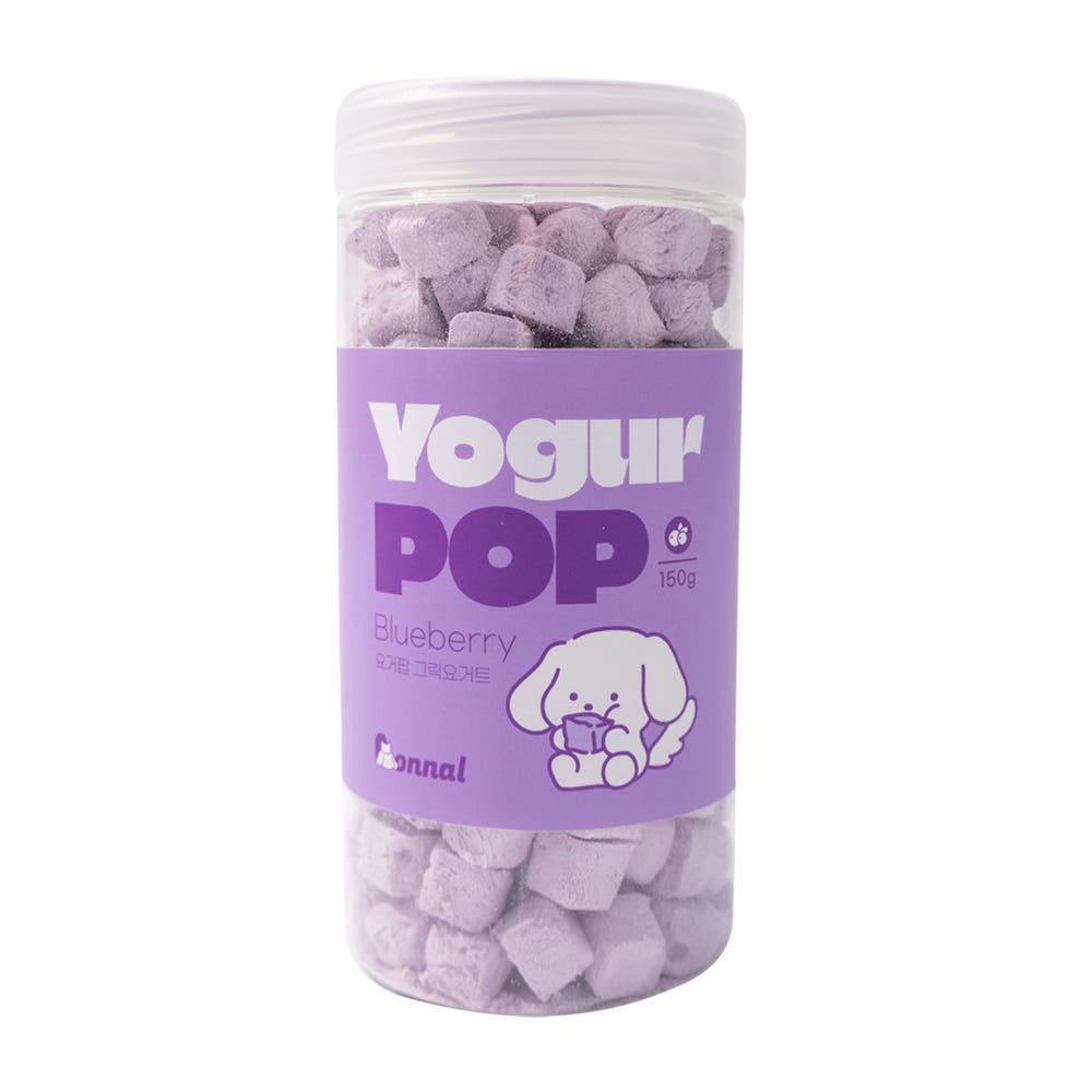 온날 동결건조 요거팝 그릭요거트 블루베리, 150g, 1개