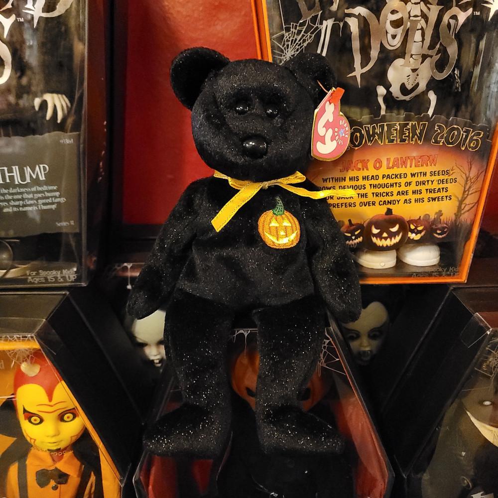 TY 할로윈 호박곰 약20cm / 빈티지인형 / 할로윈인형 / 차일드후드