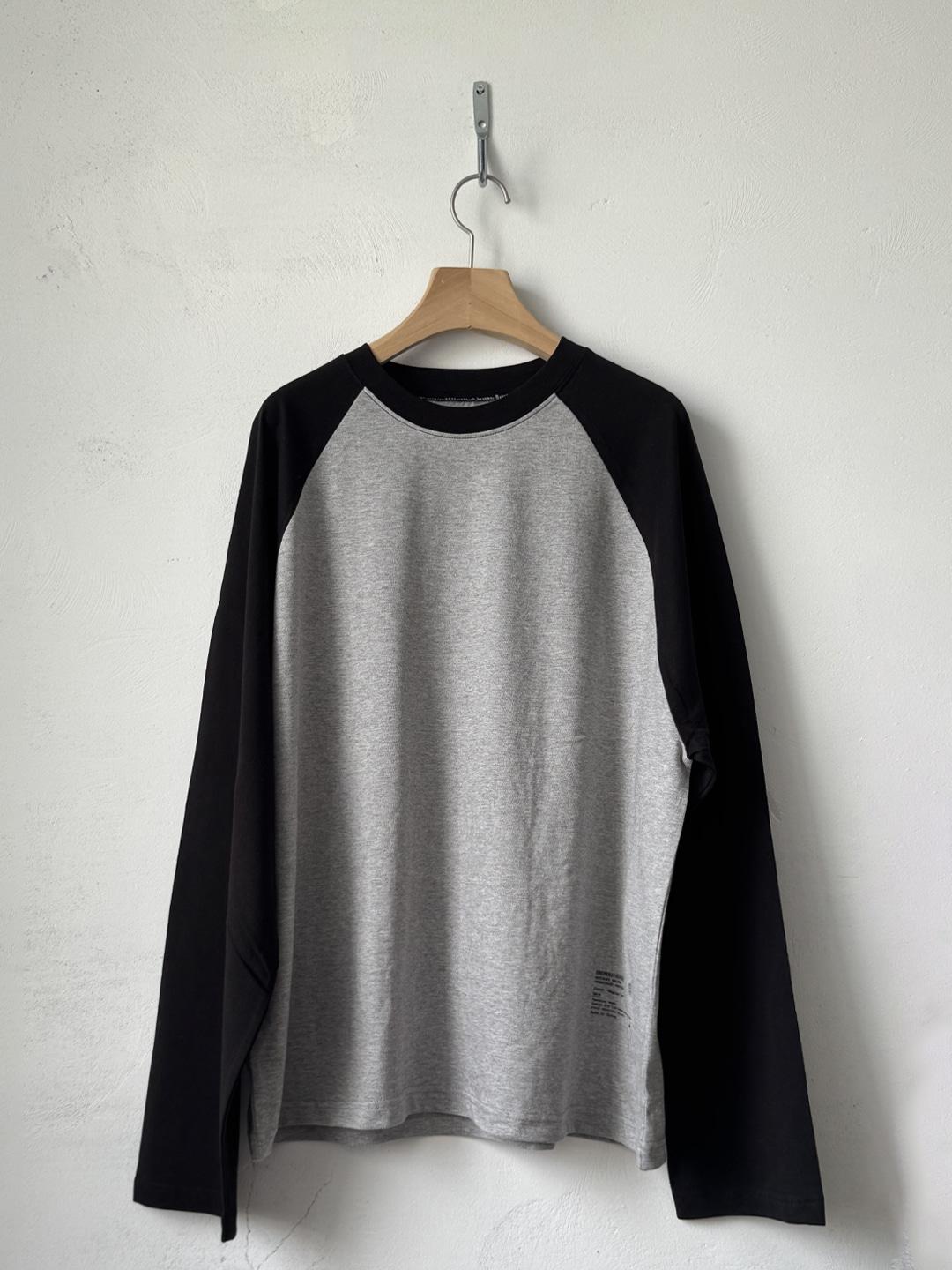 raglan tee (grey)