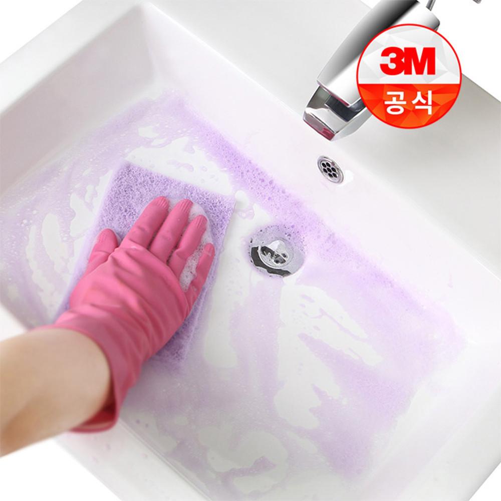 3M 스카치브라이트 크린스틱 시트타입 10입 2개세트 / 세면대 화장실 욕실 청소 바닥 틈새 청소솔