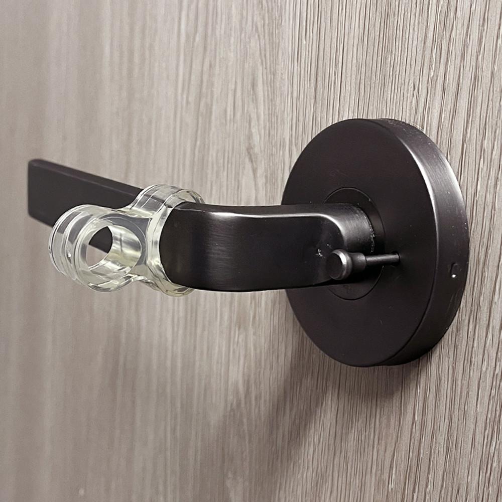 실리콘 투명 이중 도어쿠션 방문스토퍼 문쾅방지