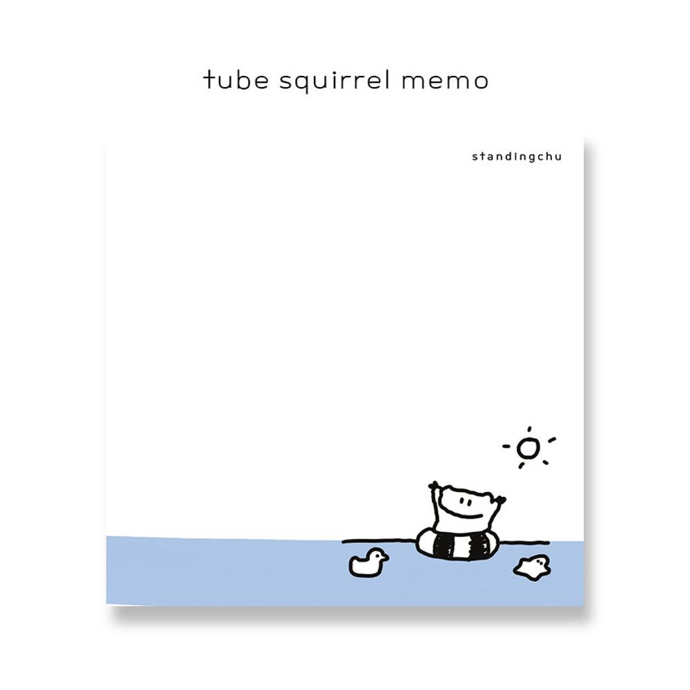 튜브 날다람쥐 메모지