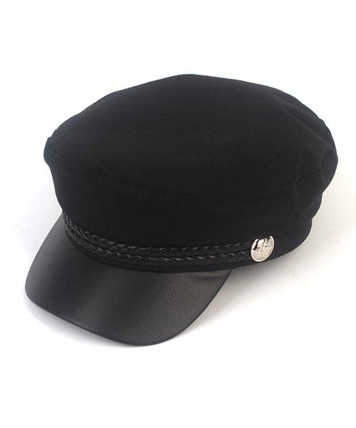 Punk Black Marine Cap 마린캡