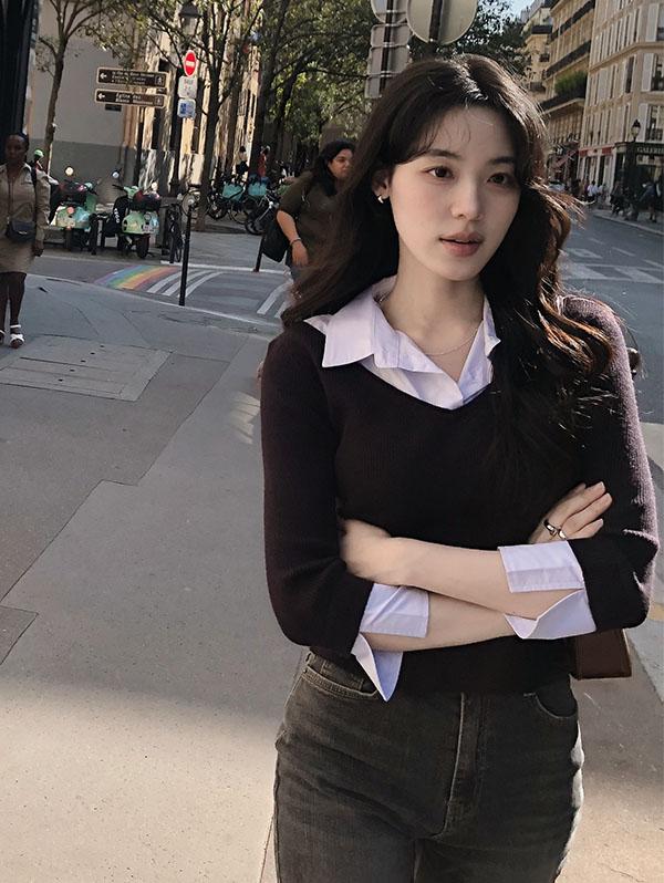 슬로우앤드 [시즌오프특가⏰/new컬러추가] made. 세이 셔츠앤 레이어링 니트 (워셔블니트) - 5 color (무료배송)