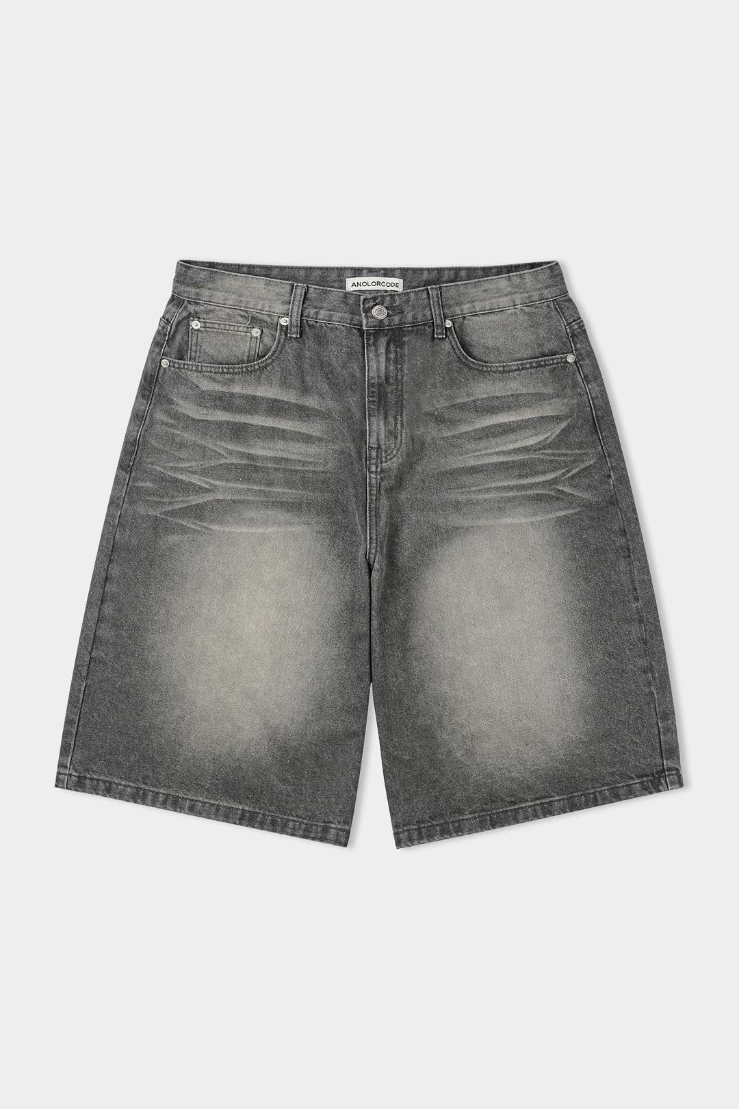 Fade Denim Pants (Khaki Gray)