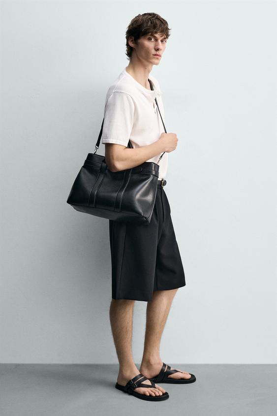 벨트 디테일 핸드백