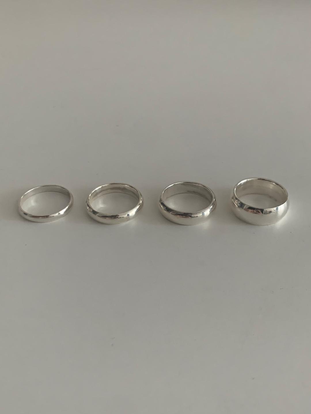 (silver925) Smooth engage ring