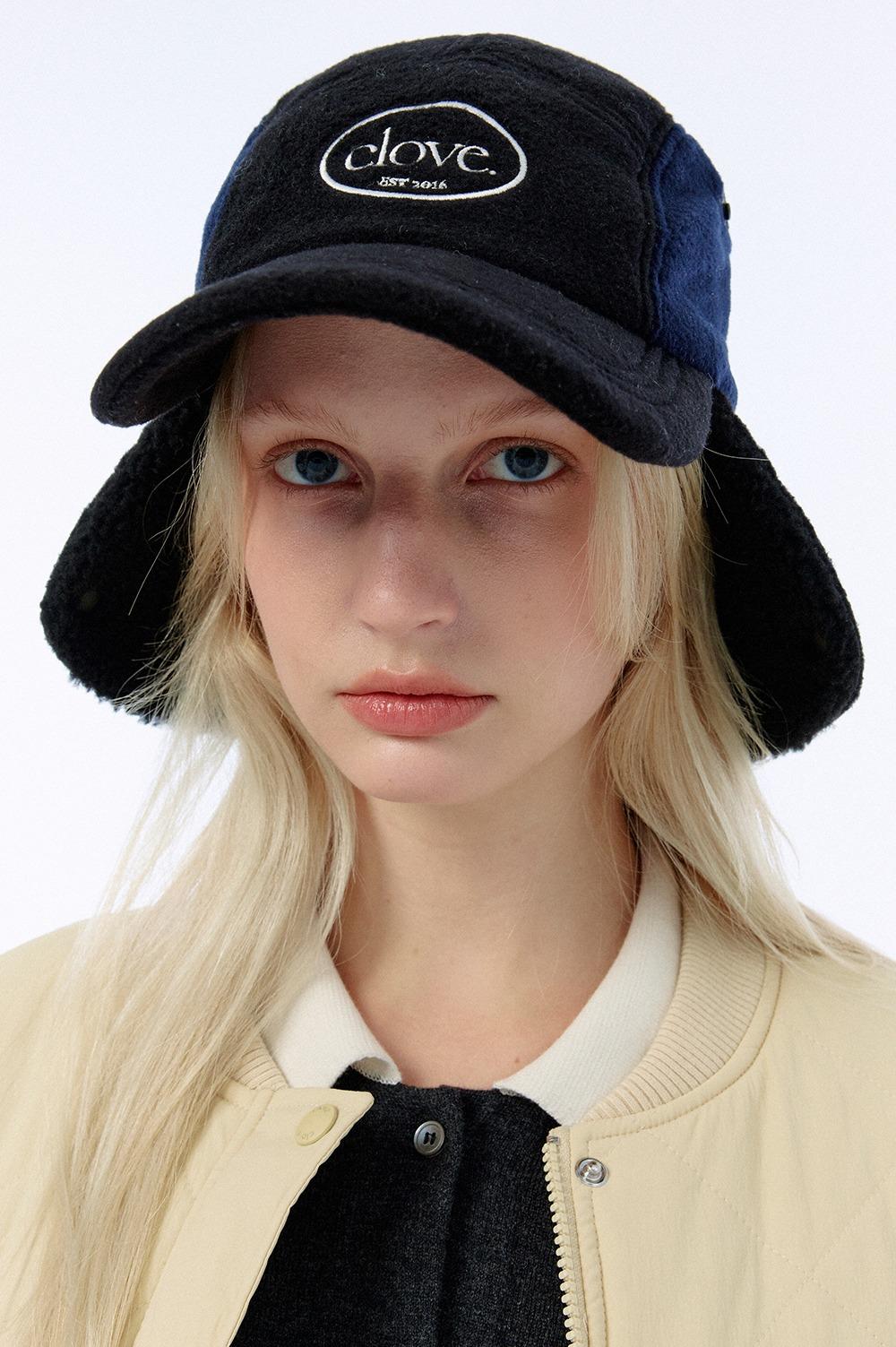 [10/25(금) 예약배송][24FW clove] Earflap Cap (Black)