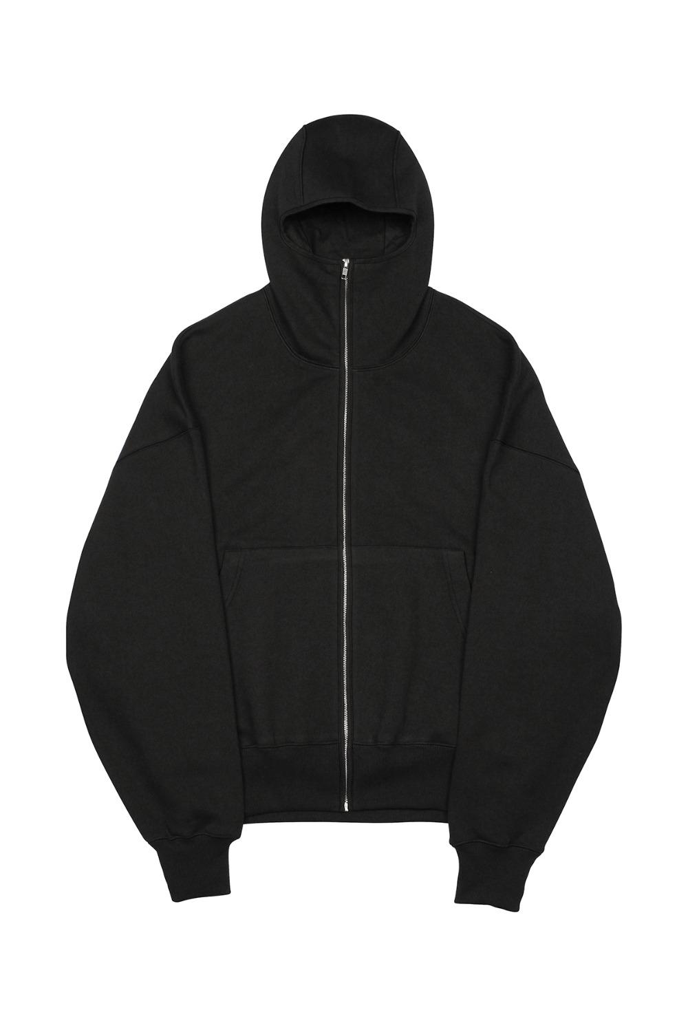 FAR BALACLAVA HOODIE ZIP-UP_BLACK