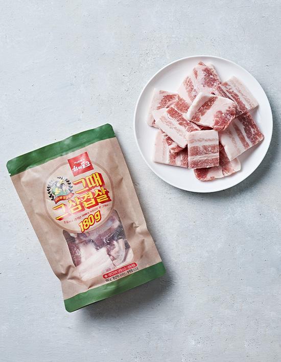 [하이포크] 그때 그 삼겹 180g (냉동)